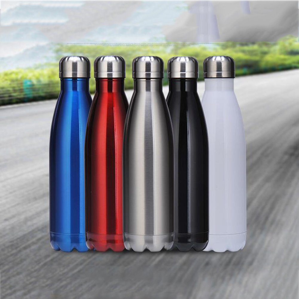 Sunny Jenny doble pared acero inoxidable Botella Deportes botella ...