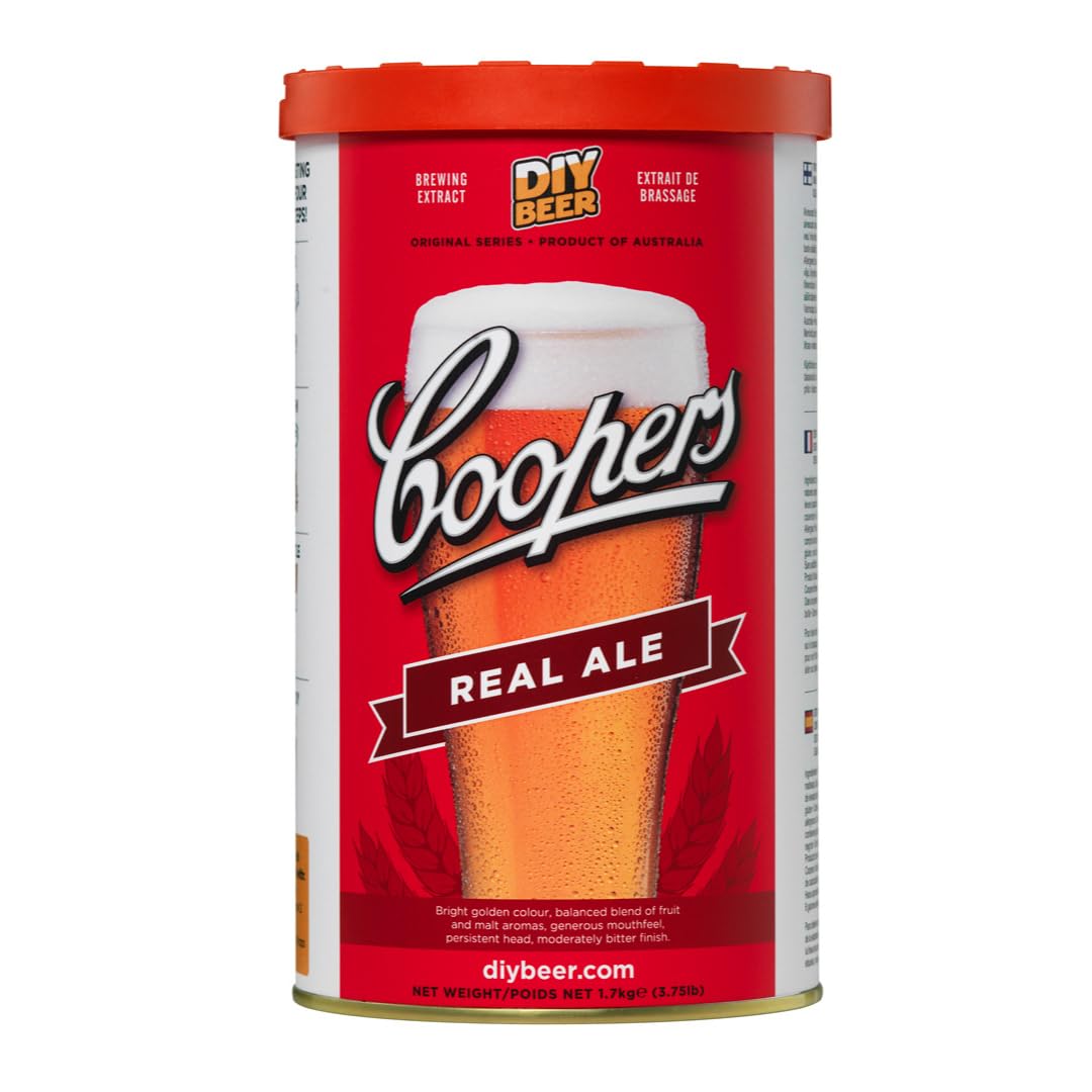 Coopers DIY Beer Real Ale Homebrewing Craft Beer Brewing Extract — image 1