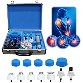 Shockwave Therapy Machine Touch Screen Pain Relief Massager Muscle Relax | Extracorporeal Shock Wave Therapy Device 7in1 Focused Shockwave Therapy Machine Pain Relief Home Use Body Feet Knees