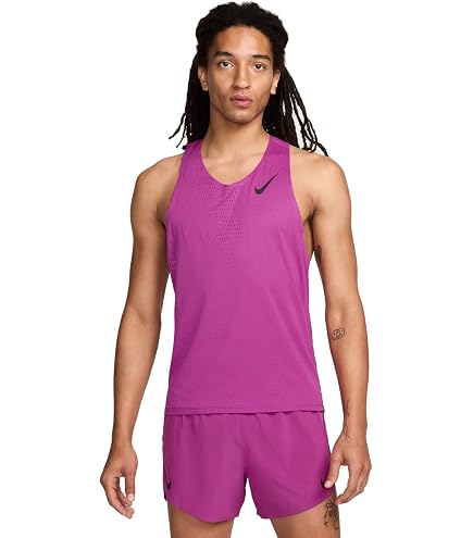 Amazon.com: Nike AeroSwift Men's Dri-FIT ADV Running Singlet (Hot