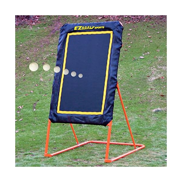 EZ Goal Professional Folding Lacrosse Throwback Rebounder, 8 Feet
