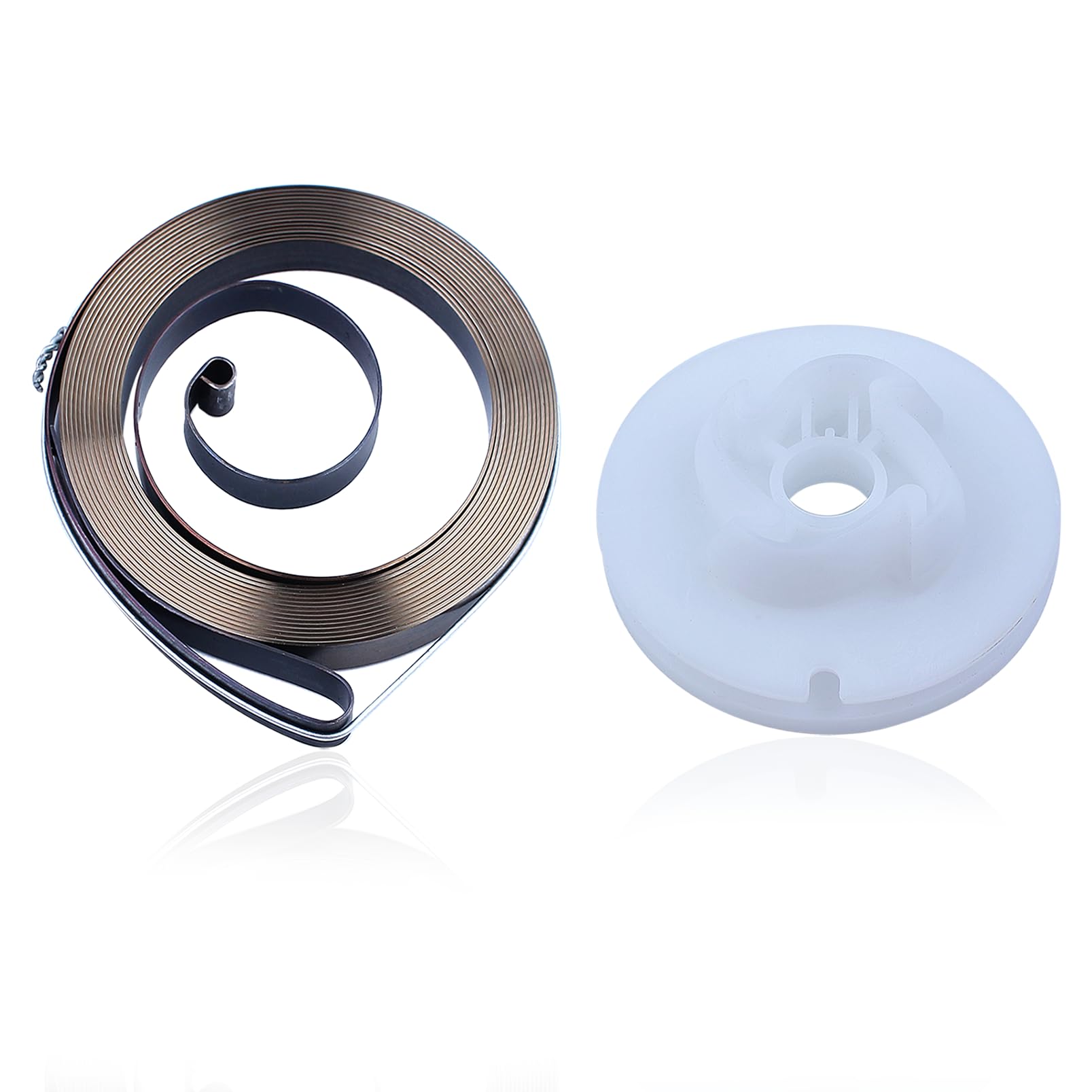 Haishine Recoil Rewind Starter Pulley Spring for Husqvarna 362 365 371 372 385 390 Chainsaw Parts