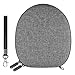 Geekria Shield Headphones Case for On-Ear Headphones, Replacement Hard Shell Travel Carrying Bag with Cable Storage, Compatible with JBL T600BT, Skullcandy Hesh3, B&O Beoplay H95 (Grey)