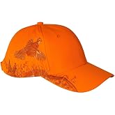 Dri Duck 3270 Men's Blaze Quail Cap Blaze Orange - Quail One Size
