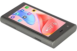 Jectse Mini 3G Smart Phone 0.3MP 2MP 1000MAH 854x480 Small Small Phone for 8.1, Compact and Portable, ABS LCD Mini Mobile (Gr
