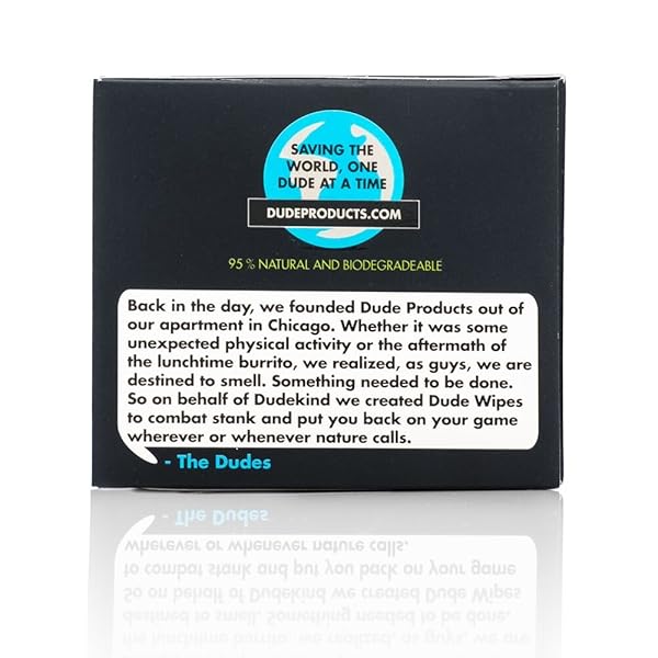 DUDE WIPES DW-30 TRAVEL DUDE WIPES44; PACK OF 30