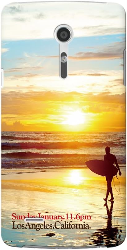 Amazon Tg 平面印刷 Au スマートフォン Isai Lgl22 カバー ケース Ron Herman ロンハーマン サーフブランド 海 太陽 夕日 サファー Amt オリジナル スマホカバー スマホケース ポリカーボネート素材 日本製 ケース カバー 通販