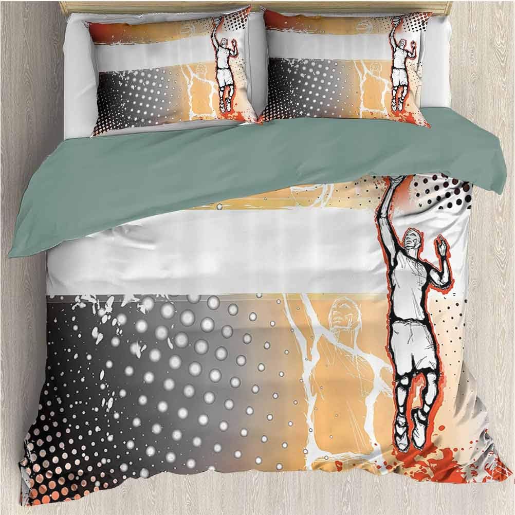 basketball twin bedding