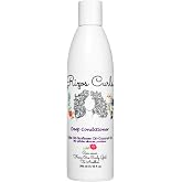 Rizos Curls Deep Conditioner, Strengthens &amp; Moisturizes Hair while Controlling Frizz, Add Softness and Manageability with Coconut Oil, Sunflower Oil &amp; Shea Butter, 10 oz