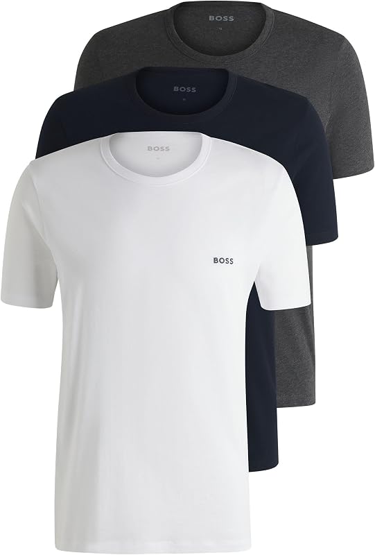 BOSS T-Shirt RN 3P Classic T-Shirt, Open Miscellaneous 961, L for Men