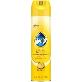 Pledge Expert Care Enhancing Furniture Polish, Lemon, 9.7 oz, (1-Pack) | Shines &amp; Protects Wood Surfaces &amp; More, Works on Sealed Leather, Wood, Stainless Steel &amp; Granite, Removes Dust &amp; Messes
