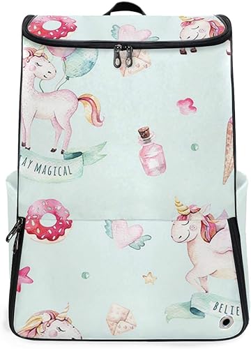 Amazon Co Jp リュック メンズ レディース リュックサック 3way バックパック 大容量 ビジネス 多機能 かわいい ユニコーン スクエアリュック シューズポケット 防水 スポーツ 上下2層式 アウトドア旅行 耐衝撃 シューズ バッグ