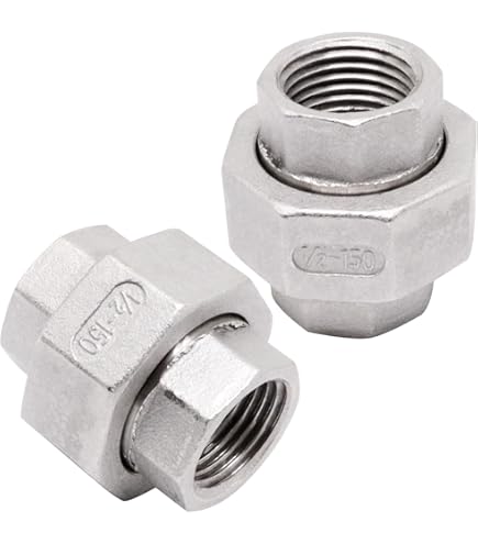 Stainless Steel 2" Female NPT Hex Union Cast Pipe Fitting Adapter - View #8