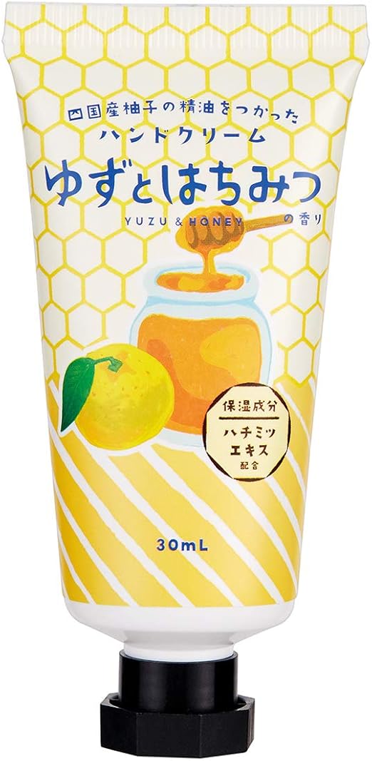 Amazon Co Jp グローバル プロダクト プランニング 四国産 ゆず 香るハンドクリーム ゆずとはちみつ ワセリンとゆず果実エキス配合 手指用 30ml ビューティー