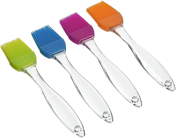 Buy Flair Silicone Plastic Handle Mini Oil & Pastry Brush 6.5 Inch