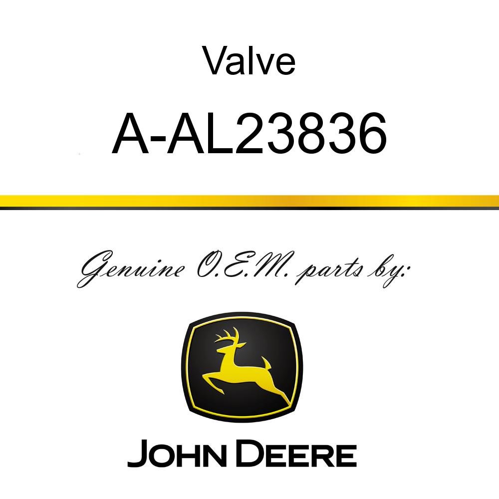 Amazon.com: AL23836 New Brake Block Check Valve made to fit John Deere  Tractor: Industrial & Scientific