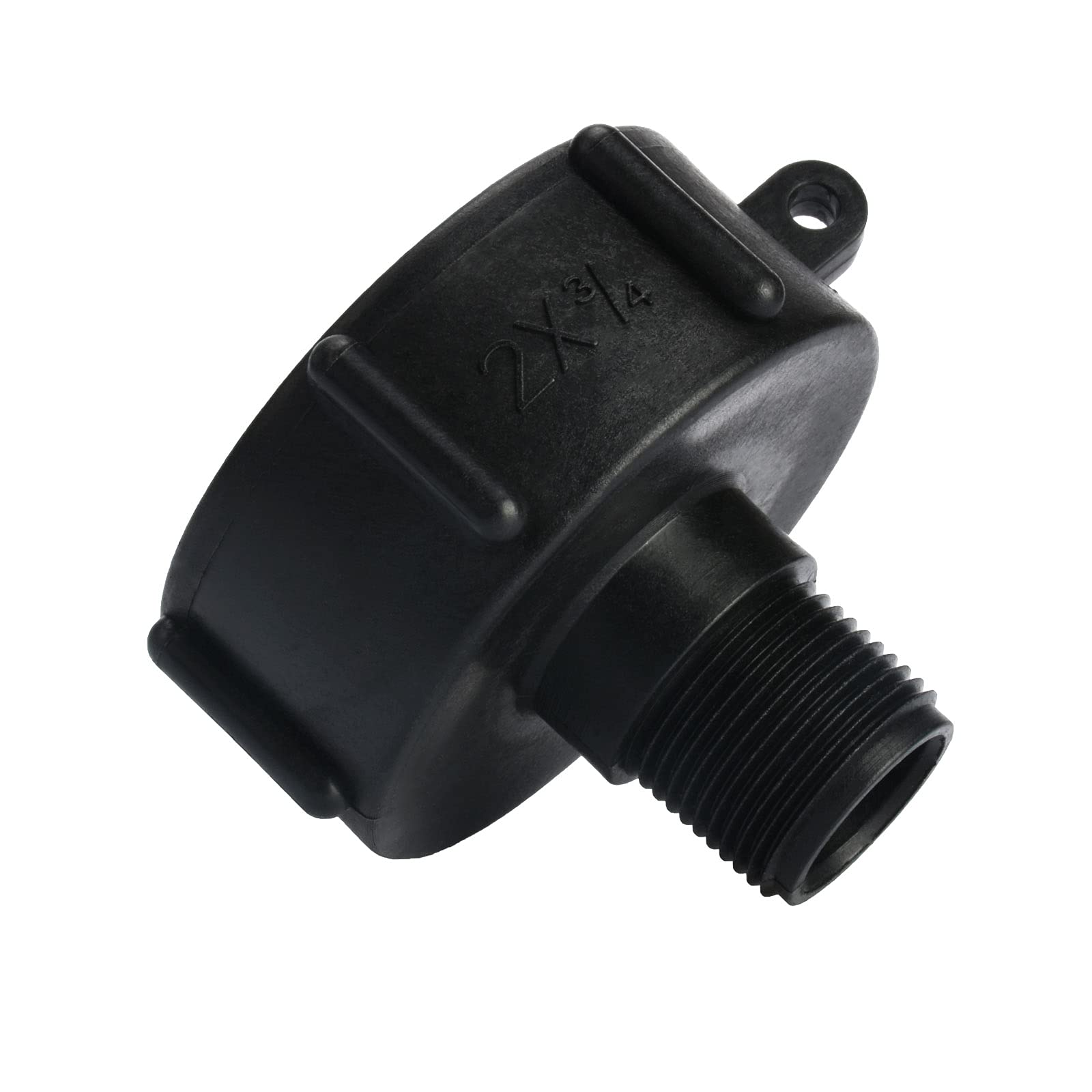 IBC Tank Adapter Plastic Hose Tap Connector S60X6 Coarse Threaded Cap to 3/4 "Water Butt Tap Adapter for IBC Ton Valve