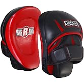 Ringside Pro Panther Boxing MMA Punch Mitt, One Size, Red/Black