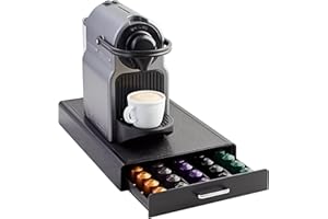 �鶹�� Basics Nespresso Coffee Pod Storage Drawer Holder, 50 Capsule Capacity - Only For Original Line