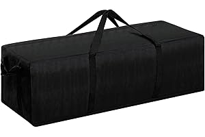 Waterproof Camp Stove Bag, 43-Inch Heavy-Duty Carry Case with Double Zippers for Outdoor Grill, Portable Stove Storage Pouch