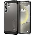 Spigen Tough Armor Designed for Galaxy S24 Case (2024) [Kickstand] [Military-Grade Protection] - Gunmetal