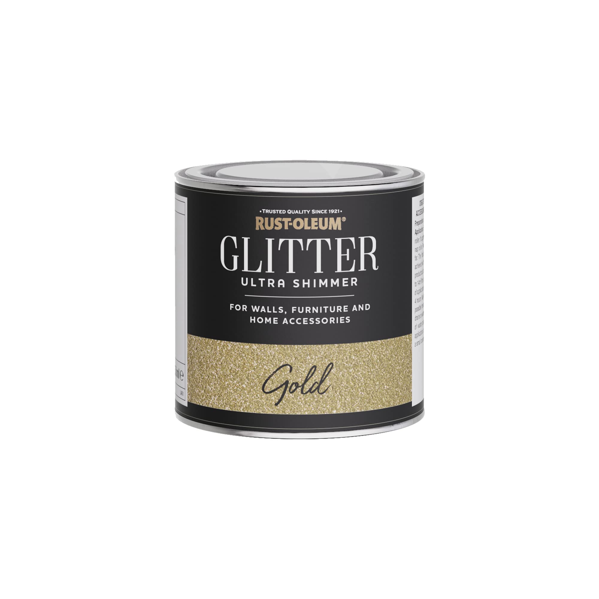 Rust-Oleum Glitter Ultra Shimmer Gold 250ml, Gold Ultra Shimmer (RO0290002F1)