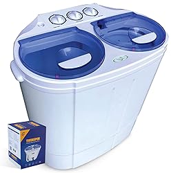 Garatic Portable Compact Mini Twin Tub Washing