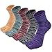 Mens Toe Socks Cotton Athletic Running Ankle Five Finger Crew Socks