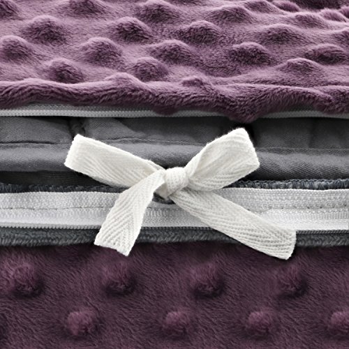 Sonno Zona Weighted Blanket Adult Size Blanket with Cover Included