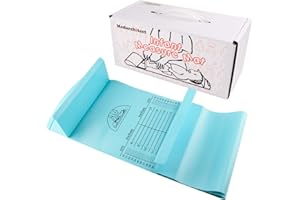 Medarchitect Baby Height Measuring Mat, Infantometer Ruler,Growth Height Chart for Newborns, Toddlers, Infants,Home Use and House Visits -Blue