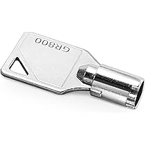 2) KeyPower ZB7 MX7 Tubular Keys for Greenwald Commercial