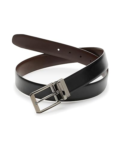 Perry Ellis Men's Portfolio Love Triangle Reversible Leather Dress Belt  in Dubai - UAE | Whizz Belts