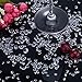 Outus 3800 Pieces Clear Wedding Table Scattering Crystals, 4 Sizes Artificial Acrylic Diamonds, Table Decoration for Birthday Baby Shower Party