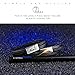 OSTAN Mens Genuine Leather Bracelet Stainless Steel Mens Bracelet Braided Wristband - (8.27)