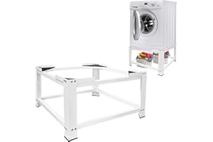 Royxen Laundry Pedestal 28" Wide Universal Fit 600lbs Capacity, Washing Machine Base Stand Dryer Base Platform Heavy Duty with 16" Height,Newest Model