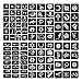 Tattoo Stencil Kit , Body Glitter Tattoo Stencils , Temporary Tattoo For Kids , Teenagers & Adultssigns For Party