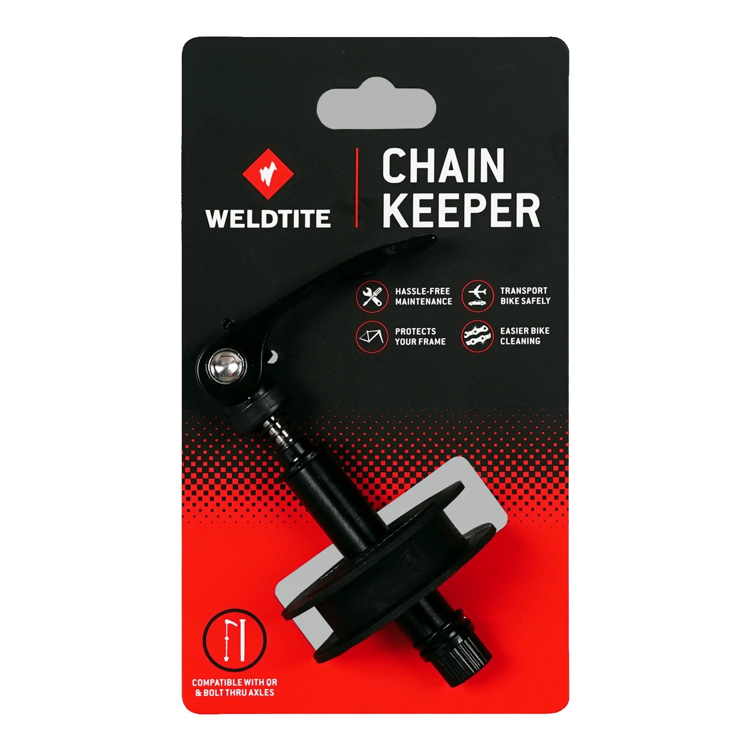 Weldtite Chain Keeper. Bike Chain Keeper Dummy Hub Tool Bicycle Chain Holder Cycling