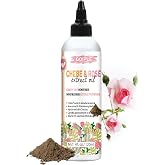 Chebe &amp; Rose Hair Oil for Hair Growth, Chebe &amp; Rose Extract Oil Moisturizer for Scalp, African Chebe Powder for Hair Growth Stronger Thicker, Natural Chebe Hair Growth Oil for All Hair Types 4fl oz