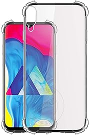 Jkobi Rubber Back Cover for Samsung Galaxy M10 - Transparent