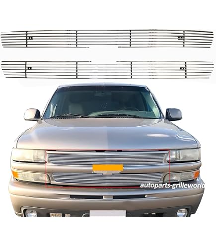 Chrome Billet Grille For Chevy Silverado 1500 & Tahoe/Suburban - 1999-2006 Models
