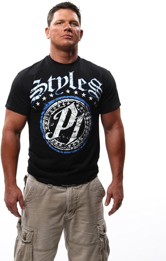 TNA AJ Styles"There Can Be Only One" TShirt Amazon.co.uk Clothing