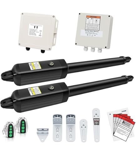 Amazon.com: 16 Feet Dual Swing Gate Openers Heavy Duty 1100+