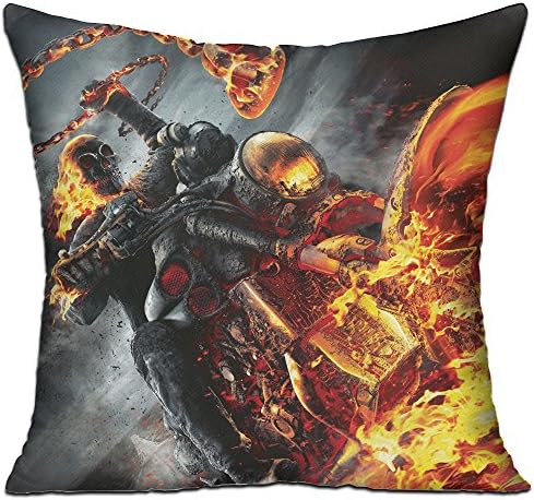 Susan H Horror Ghostrider Folk Hero Sofa Throw Pillows 1818 Contain Inner For Warm Cozy