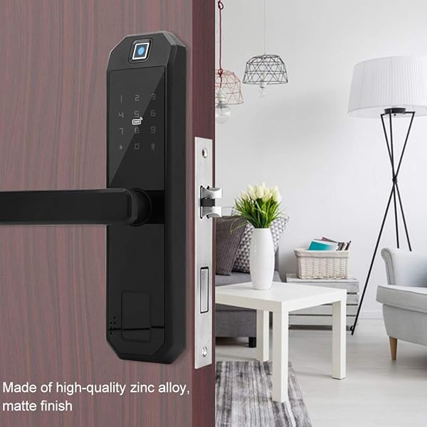Fingerabdruck Trschloss Elektronisches Trschloss des Digitalen Fingerabdrucks fr Intelligentes Diebstahlsicherung Schloss fr Schlafzimmer Zugang