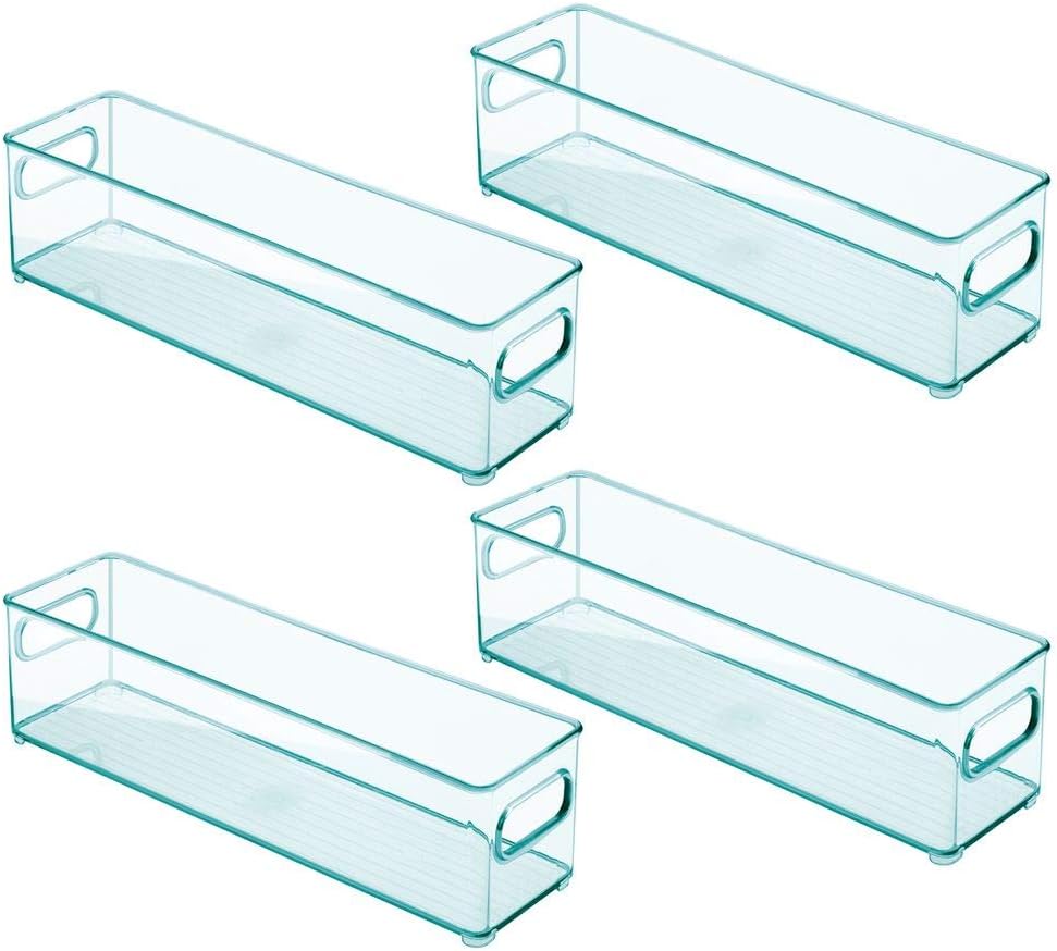 BPA-freier Kunststoffbehälter für Spielzeug schmale Sortierbox mit