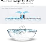 XIFIRY 8 Inch Round Rain Shower Head 304 Stainless Steel High Pressure Chrome view 4