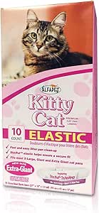 whisker city jumbo elastic cat pan liners