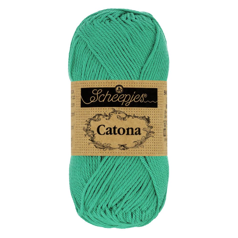Scheepjes - Scheepjes Catona 514 Jade Yarn - 10x10g — image 1