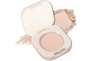 Single Matte Eyeshadow Palette, Nude Brown Eye Shadow Makeup for Women, Smooth Eye-Shadow Powder with Lightweight & Blendable