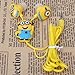 Despicable Me In-ear Headphones Earbuds for Mobile Phone Mp3 Minions Dave Carl 3.5mm Earphones Quality Sound Includes 3 Additional Earplug Covers - Great for Kids, Boys, Girls, Adults, Gifts